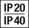 Protection rating IP Protection rating IP