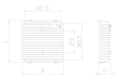 Dimension drawing