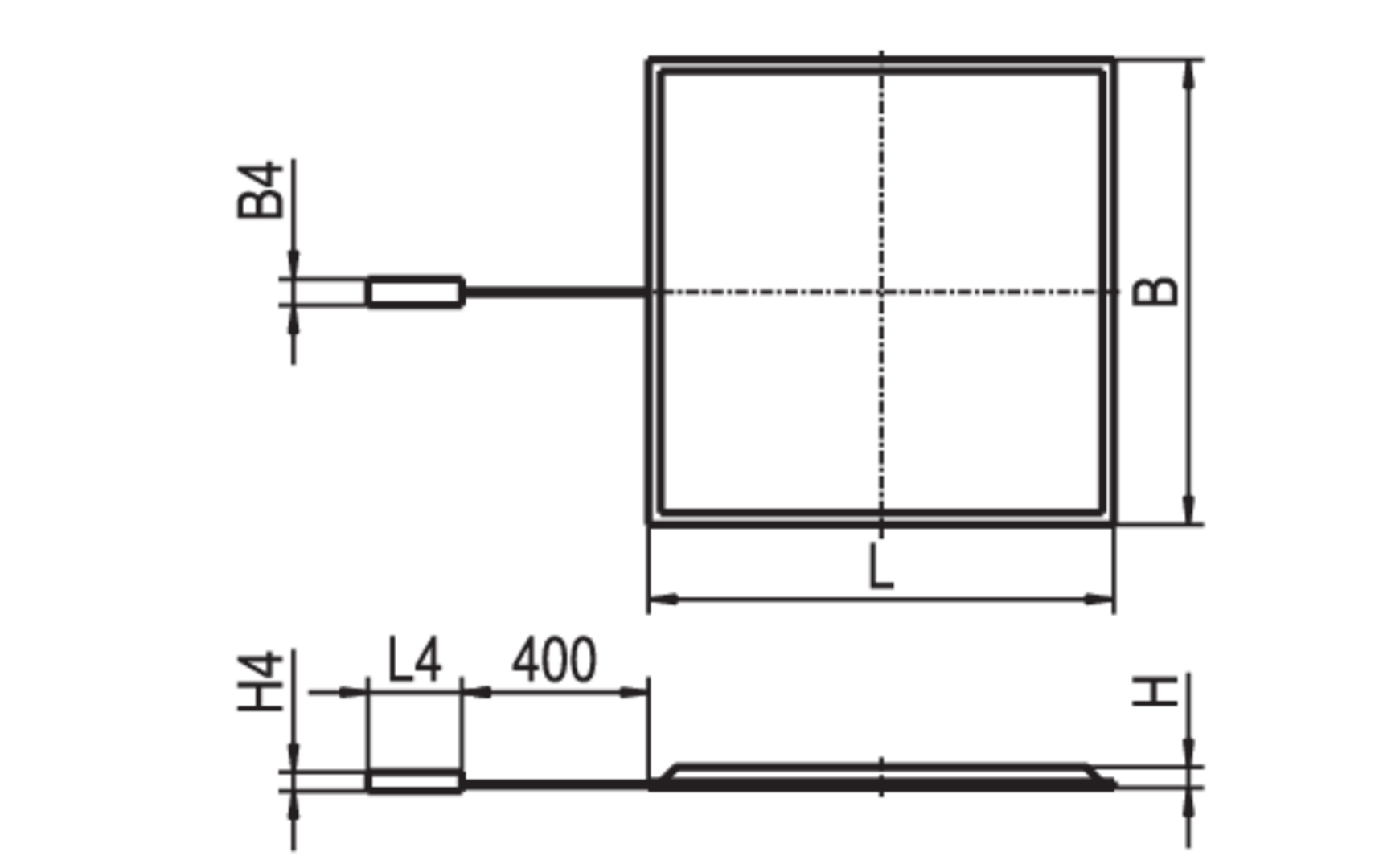 Dimension drawing